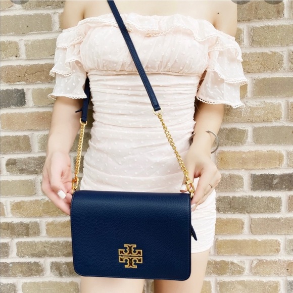 Tory Burch Britten Combo Crossbody Purse - Picture 2 of 8